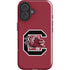 University of South Carolina Gamecocks Logo Red iPhone 16 Impact Case