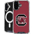 University of South Carolina Gamecocks Logo Red iPhone 16 MagSafe Case
