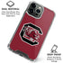University of South Carolina Gamecocks Logo Red iPhone 16 Pro Max Clear Case