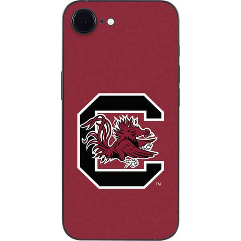University of South Carolina Gamecocks Logo Red iPhone 16e Skin