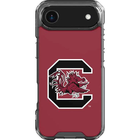 University of South Carolina Gamecocks Logo Red iPhone 17 Air Clear Case