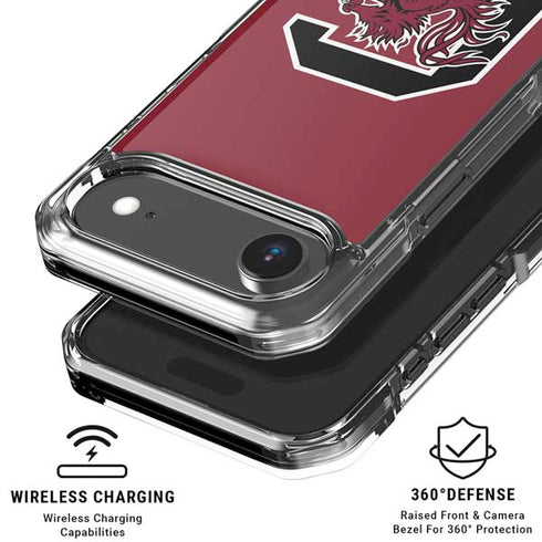 University of South Carolina Gamecocks Logo Red iPhone 17 Air Clear Case