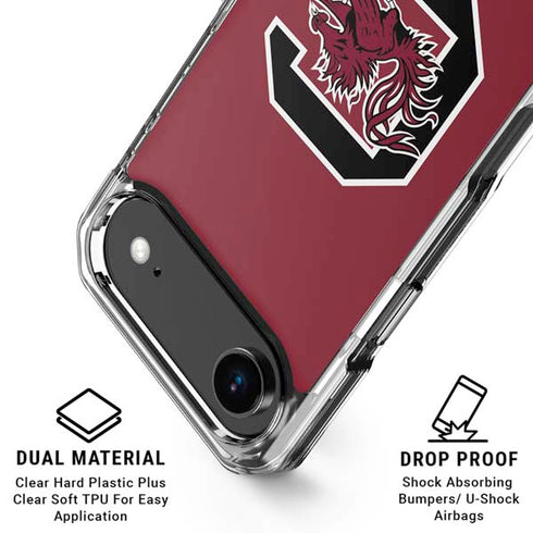 University of South Carolina Gamecocks Logo Red iPhone 17 Air MagSafe Case
