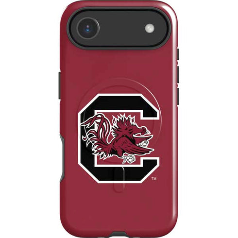 University of South Carolina Gamecocks Logo Red iPhone 17 Air Magsafe Impact Case