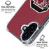 University of South Carolina Gamecocks Logo Red iPhone 17 Clear Case