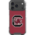 University of South Carolina Gamecocks Logo Red iPhone 17 Pro Clear Case