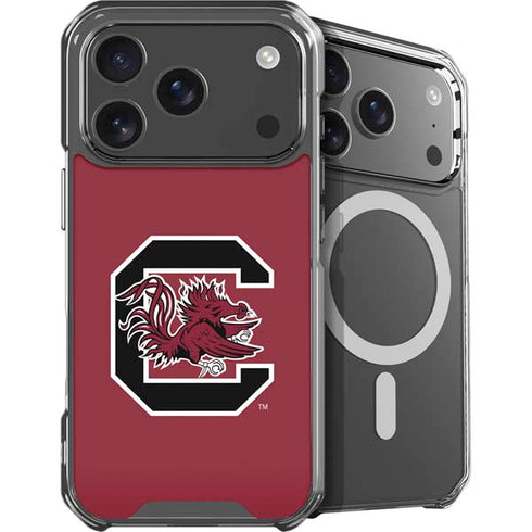 University of South Carolina Gamecocks Logo Red iPhone 17 Pro Max MagSafe Case