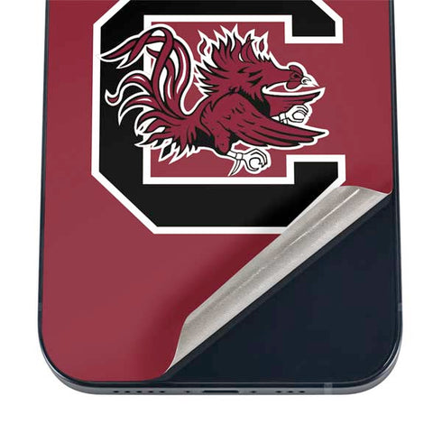 University of South Carolina Gamecocks Logo Red iPhone 17 Pro Max Skin