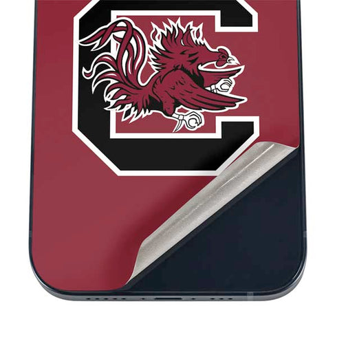 University of South Carolina Gamecocks Logo Red iPhone 17 Skin