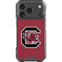 University of South Carolina Gamecocks Logo Red iPhone 18 Pro Clear Case