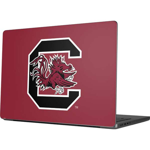 University of South Carolina Gamecocks Logo Red Apple MacBook Pro 14-inch Skin