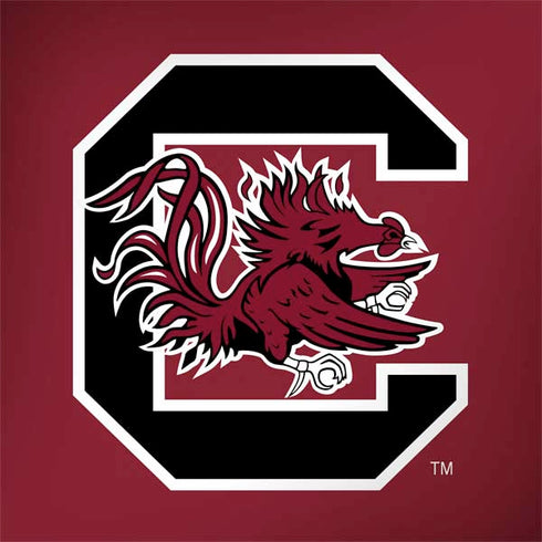 University of South Carolina Gamecocks Logo Red MacBook Skins