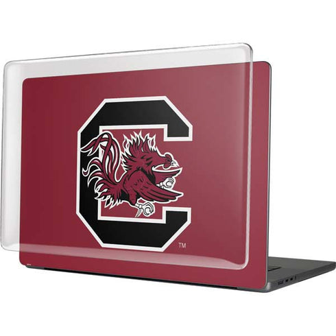 University of South Carolina Gamecocks Logo Red MacBook Cases