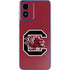 University of South Carolina Gamecocks Logo Red Moto G Play 4G (2024) Skin