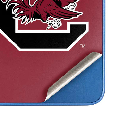 University of South Carolina Gamecocks Logo Red Moto G Play 4G (2024) Skin