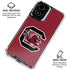 University of South Carolina Gamecocks Logo Red Moto G Power 5G (2024) Clear Case