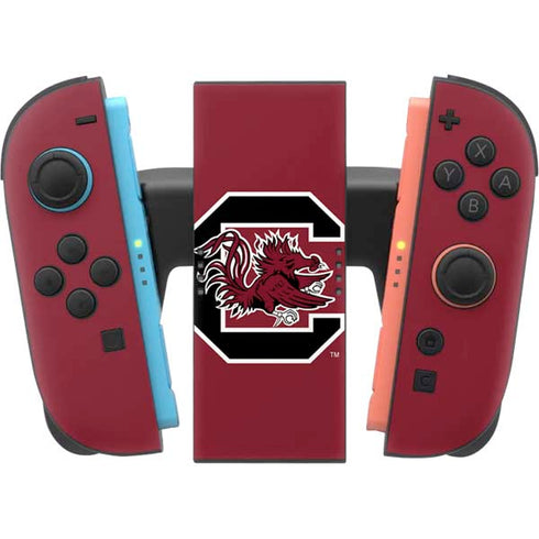 University of South Carolina Gamecocks Logo Red Nintendo Switch 2 (2025) Joy-Con Controller Skin