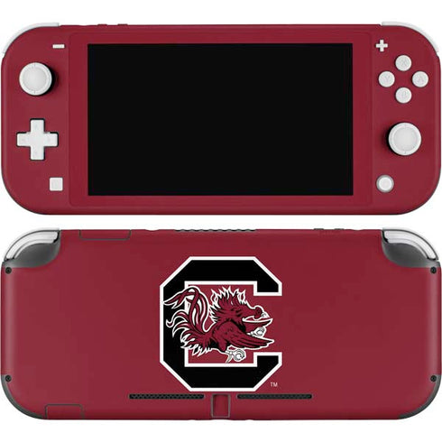 University of South Carolina Gamecocks Logo Red Nintendo Skins