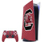 University of South Carolina Gamecocks Logo Red PlayStation PS5 Skins