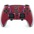 University of South Carolina Gamecocks Logo Red PS5 DualSense Edge Pro Controller Skin