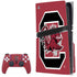University of South Carolina Gamecocks Logo Red PS5 Pro Disk Bundle Skin