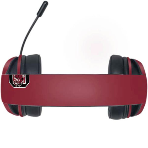University of South Carolina Gamecocks Logo Red Razer Kraken X Skin