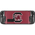 University of South Carolina Gamecocks Logo Red Steam Deck Handheld Gaming Computer OLED Skin