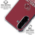 University of South Carolina Gamecocks Red Galaxy A36 5G Clear Case