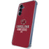 University of South Carolina Gamecocks Red Galaxy A55 5G Clear Case