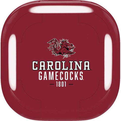 University of South Carolina Gamecocks Red Galaxy Buds Live Skin