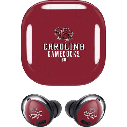 University of South Carolina Gamecocks Red Galaxy Buds Pro Skin