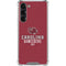 University of South Carolina Gamecocks Red Galaxy S24 FE Clear Case