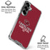 University of South Carolina Gamecocks Red Galaxy S26 Plus Clear Case