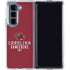 University of South Carolina Gamecocks Red Galaxy Z Fold5 5G Clear Case
