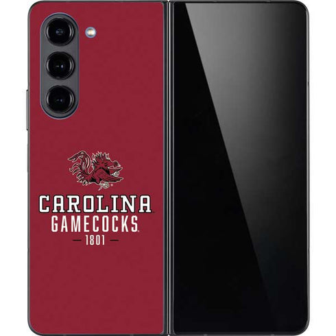 University of South Carolina Gamecocks Red Galaxy Z Fold5 5G Skin