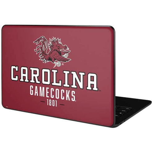 University of South Carolina Gamecocks Red Google Pixelbook Go Skin