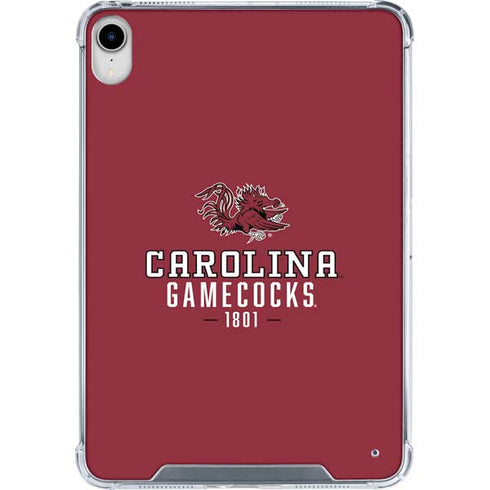 University of South Carolina Gamecocks Red iPad 11th Gen (2025) Clear Case