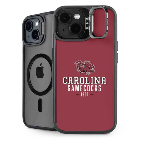 University of South Carolina Gamecocks Red iPhone 14 Plus Kickstand Case