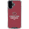 University of South Carolina Gamecocks Red iPhone 16 Clear Case