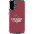 University of South Carolina Gamecocks Red iPhone 16 Clear Case