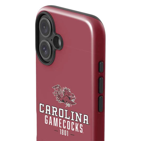 University of South Carolina Gamecocks Red iPhone 16 Plus Impact Case