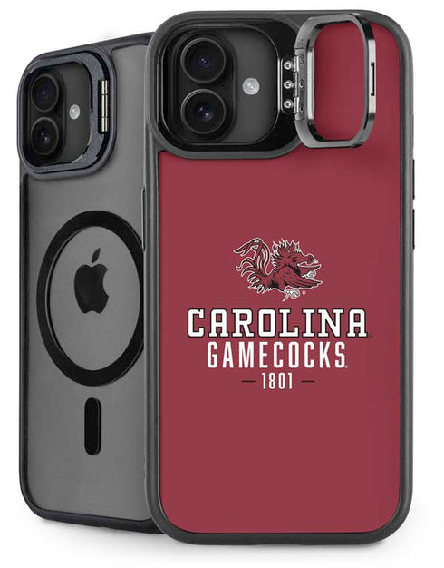 University of South Carolina Gamecocks Red iPhone 16 Plus Kickstand Case