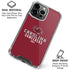 University of South Carolina Gamecocks Red iPhone 16 Pro Clear Case