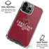 University of South Carolina Gamecocks Red iPhone 16 Pro Max Clear Case