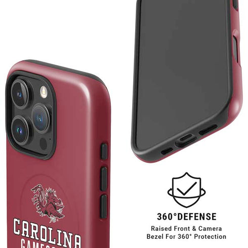 University of South Carolina Gamecocks Red iPhone 16 Pro Max Magsafe Impact Case