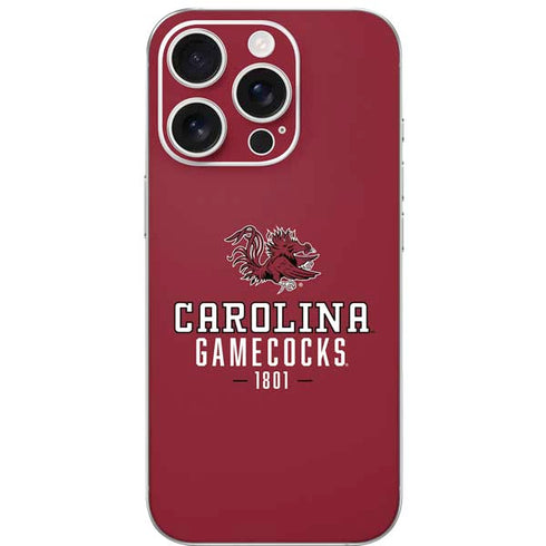 University of South Carolina Gamecocks Red iPhone 16 Pro Skin