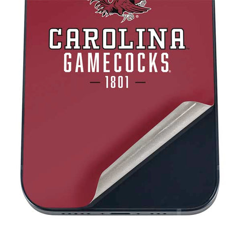 University of South Carolina Gamecocks Red iPhone 16 Skin