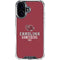 University of South Carolina Gamecocks Red iPhone 17 Clear Case