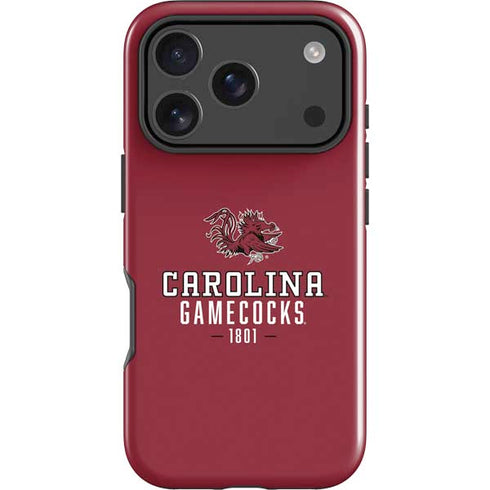 University of South Carolina Gamecocks Red iPhone 18 Pro Impact Case