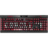 University of South Carolina Gamecocks Red K95 RGB PLATINUM Mechanical Gaming Keyboard Skin